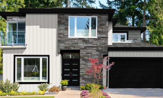 creating exterior harmony through thoughtful material contrast