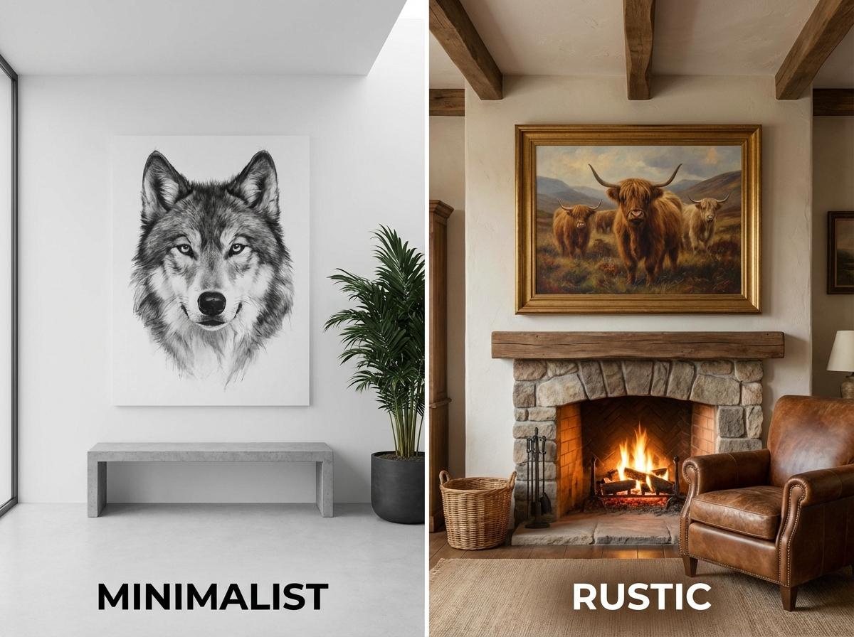 How to Choose an Animal Painting That Actually Works in Your Home 3