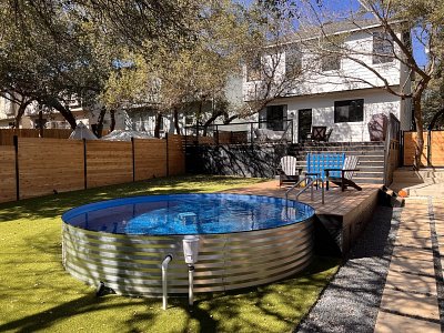 Large Backyard Swimming Pool 2