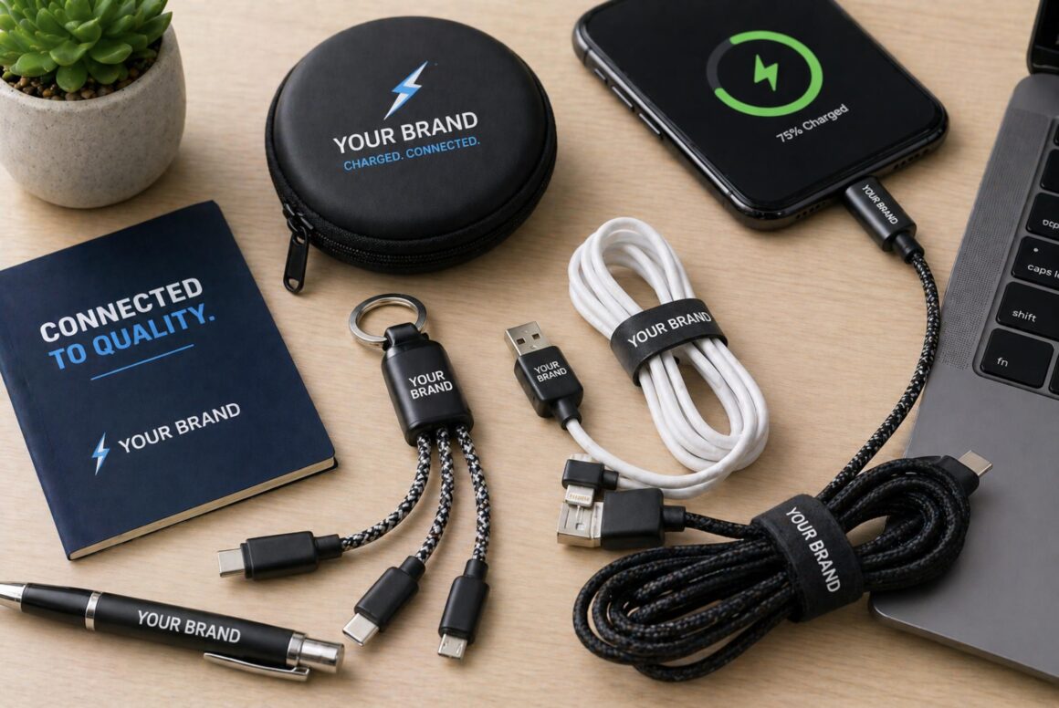 Why Branded Charging Cables Deliver Constant Exposure