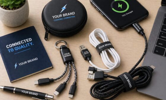 Why Branded Charging Cables Deliver Constant Exposure