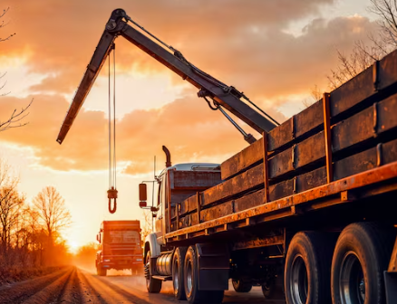 how the equipment behind large construction projects often goes unnoticed