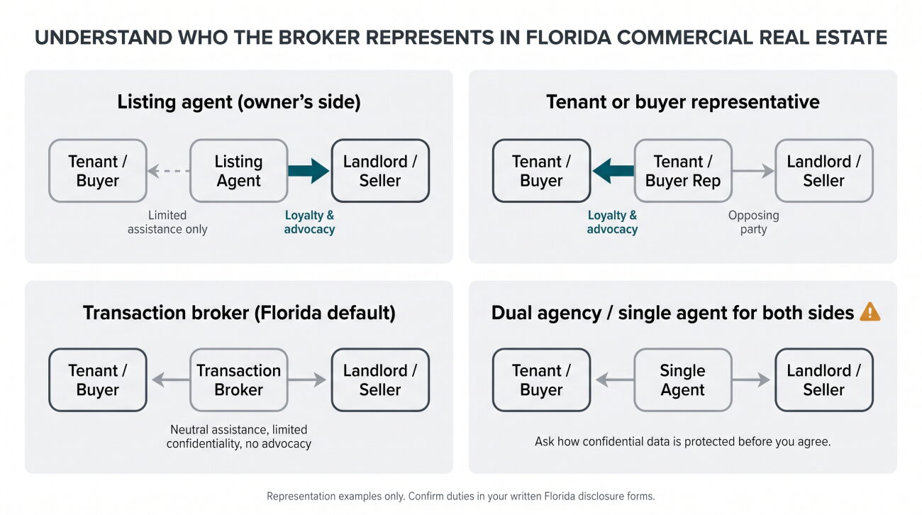 a relationship diagram showing landlord tenantbuyer listing 1788195042292