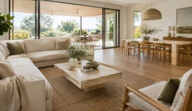 How To Use Travertine Furniture In a Warm Practical Australian Home