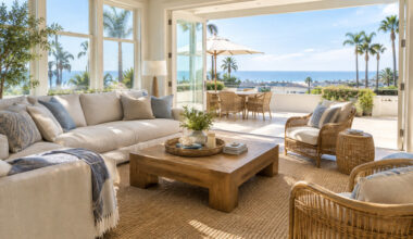 Relaxed Coastal Living In Newport Beach California A Home That Feels Light Comfortable And Connected
